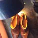 Men’s COLE HAAN Leather Ankle Dress Boots Size 7.5B Brown