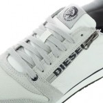 Diesel Slocker Y00735-P0069-H408 Zipper Suede Mesh Casual Shoe 9.5 Men *NO BOX