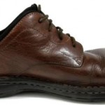 CLARKS Brown Lace Up LEATHER Oxfords Casual Dress Shoes Mens 10.5 W