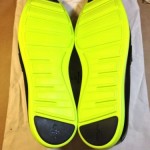 Cole Haan Lunargrand Mens Penny Loafer Shoes New Size 12 Black & Volt