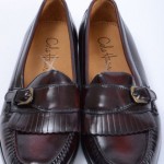 Cole Haan 03596 Pinch 9 E Burgundy Buckle Fringe Kiltie Loafer Shoe New GPA318