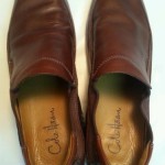 Cole haan nike air brown mens loafer slip on sneakers 9 m infinity driver
