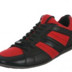 Hugo Boss Red Men’s Thanso Sneakers In Medium Red (50255589-610)
