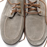 Cole Haan C10923 10.5 M Grey Suede Laced Apron Moccasin Loafer Shoe New GNJ429
