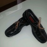 A nice pair of mens Cole Haan casual shoes sz12 with the nike air sole