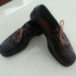 A nice pair of mens Cole Haan casual shoes sz12 with the nike air sole