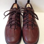 CLARKS MEN’S BROWN LEATHER CASUAL LACE UP SHOES, SIZE 13M, WORN 1x, EUC