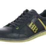 Hugo Boss Green Men’s Eldorado Contrast Sneakers In Navy (50254416-417)