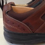 CLARKS MEN’S BROWN LEATHER CASUAL LACE UP SHOES, SIZE 13M, WORN 1x, EUC