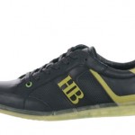 Hugo Boss Green Men’s Eldorado Contrast Sneakers In Navy (50254416-417)
