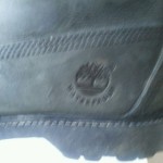 TIMBERLAND BOOTS MEN SIZE 5 WOMEN 7 ALL  BLACK WEATHERPROOF