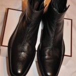 COLE HAAN Mens Black Ankle Boots, NIKE AIR, Size 13 M,