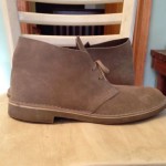 $119 NEW Mens Clarks Desert Boot Leather Suede 11 1/2 11.5