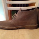 $119 NEW Mens Clarks Desert Boot Leather Suede 11 1/2 11.5