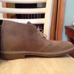 $119 NEW Mens Clarks Desert Boot Leather Suede 11 1/2 11.5