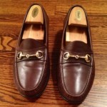 Cole Haan Mens Slip On Shoes Golden Buckle Size 9