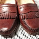 COLE HAAN USA BROWN KILTIE TASSEL SLIP ON LOAFERS MEN’S sz 8 D