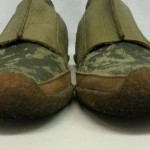 DIESEL SHOES MEN’S LEATHER DRIVING MOCCASINS SLIP ONS MILITARY LOOK SIZE 10.5