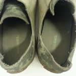 DIESEL SHOES MEN’S LEATHER DRIVING MOCCASINS SLIP ONS MILITARY LOOK SIZE 10.5