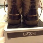 Vans Vault Sk8-Hi Boat Crepe LX US11 leather