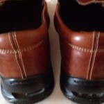 COLE HAAN NIKE AIR MENS BROWN LEATHER LOAFERS SLIP ON SIZE 8M