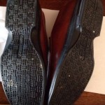 COLE HAAN NIKE AIR MENS BROWN LEATHER LOAFERS SLIP ON SIZE 8M