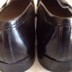 NWOB COLE HAAN MENS BLACK LEATHER LOAFER MADE IN ITALY SIZE 9B