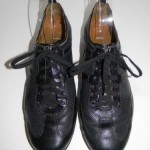 Cole Haan Athletic Shoes Mens Sz 10.5 Nike Air Black Leather Casual