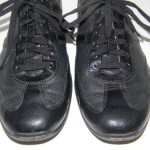 Cole Haan Athletic Shoes Mens Sz 10.5 Nike Air Black Leather Casual