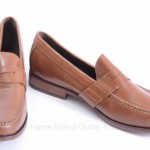Cole Haan C09701 Air Monroe 10.5 british tan leather Penny Loafer moc shoe GP935