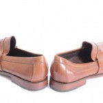 Cole Haan C09701 Air Monroe 10.5 british tan leather Penny Loafer moc shoe GP935