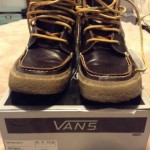 Vans Vault Sk8-Hi Boat Crepe LX US11 leather