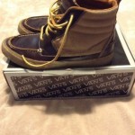 Vans Vault Sk8-Hi Boat Crepe LX US11 leather