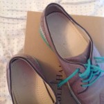 Cole Haan Air Franklin Wing Ii Smoke Suede Green Soles 9.5 M