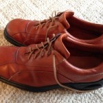 Cole Haan Nike Air Brown Leather Men’s Shoe 10 M Casual Lace Up