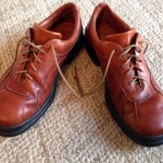 Cole Haan Nike Air Brown Leather Men’s Shoe 10 M Casual Lace Up
