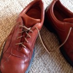 Cole Haan Nike Air Brown Leather Men’s Shoe 10 M Casual Lace Up