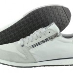Diesel Slocker Y00735-P0069-H408 Zipper Suede Mesh Casual Shoe 9.5 Men *NO BOX