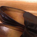 Cole Haan Nike Air mens loafers driving shoes black leather 9.5
