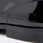 Hugo Boss Mellion Tuxedo Loafers Black Patent Leather Men’s 7 M US, UK  $225