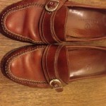 10.5 D – Cole Haan Men’s Leather Brown Loafer slip on shoes