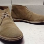 COLE HAAN Mens Sz 9M Tan Sand Suede Desert Chukka Boots VEUC
