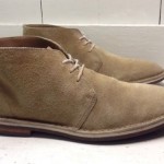 COLE HAAN Mens Sz 9M Tan Sand Suede Desert Chukka Boots VEUC