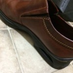 Men’s COLE HAAN Country NIKE AIR cognac Leather Loafers Sz 12m