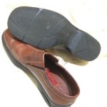 Men’s COLE HAAN Country NIKE AIR cognac Leather Loafers Sz 12m