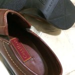 Men’s COLE HAAN Country NIKE AIR cognac Leather Loafers Sz 12m