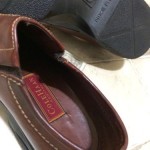 Men’s COLE HAAN Country NIKE AIR cognac Leather Loafers Sz 12m
