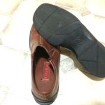 Men’s COLE HAAN Country NIKE AIR cognac Leather Loafers Sz 12m
