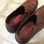 Men’s COLE HAAN Country NIKE AIR cognac Leather Loafers Sz 12m