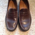 Cole Haan Genuine Leather Casual Penny Loafers Driving Shoes Brown 10-1/2 M